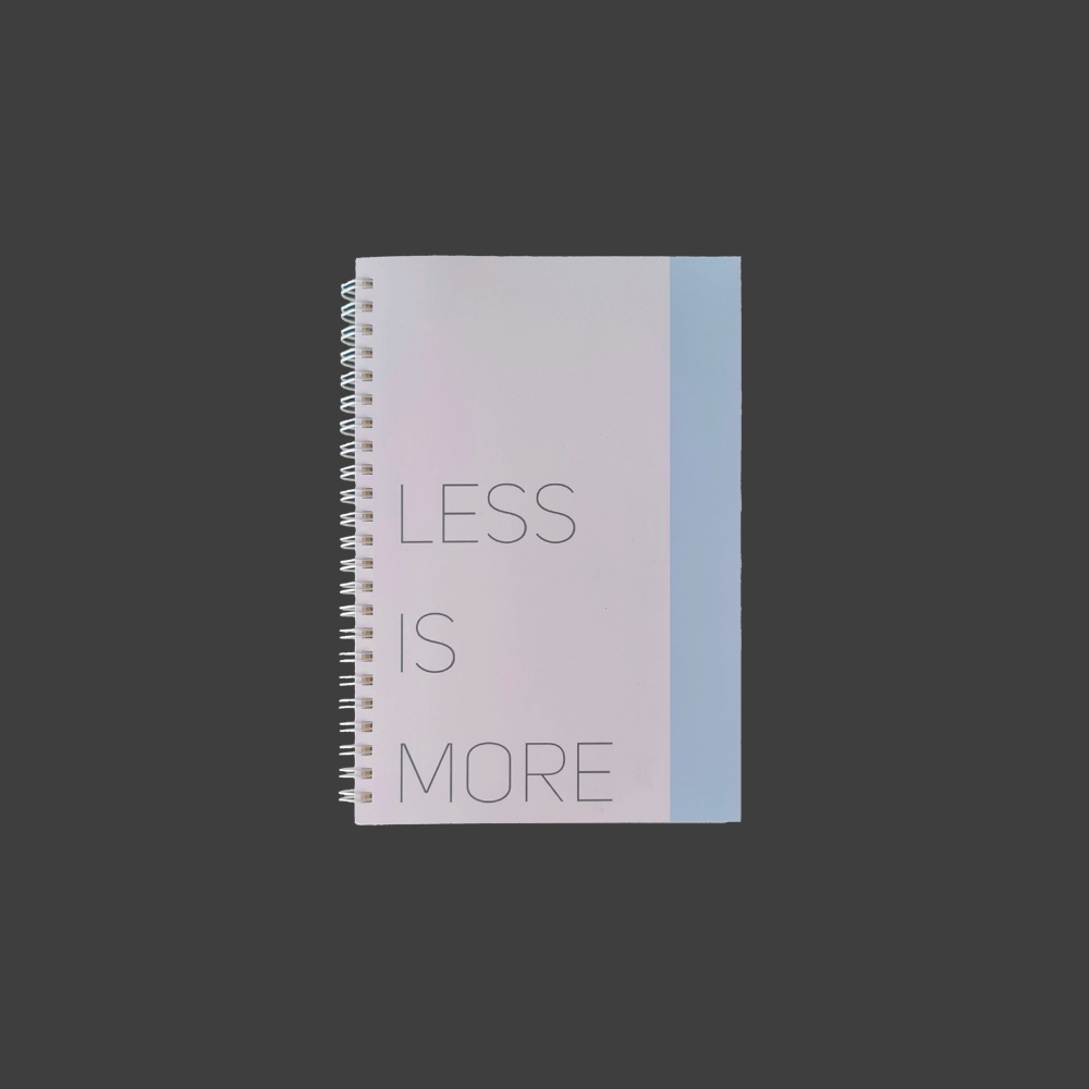 Less is More Sketchbook